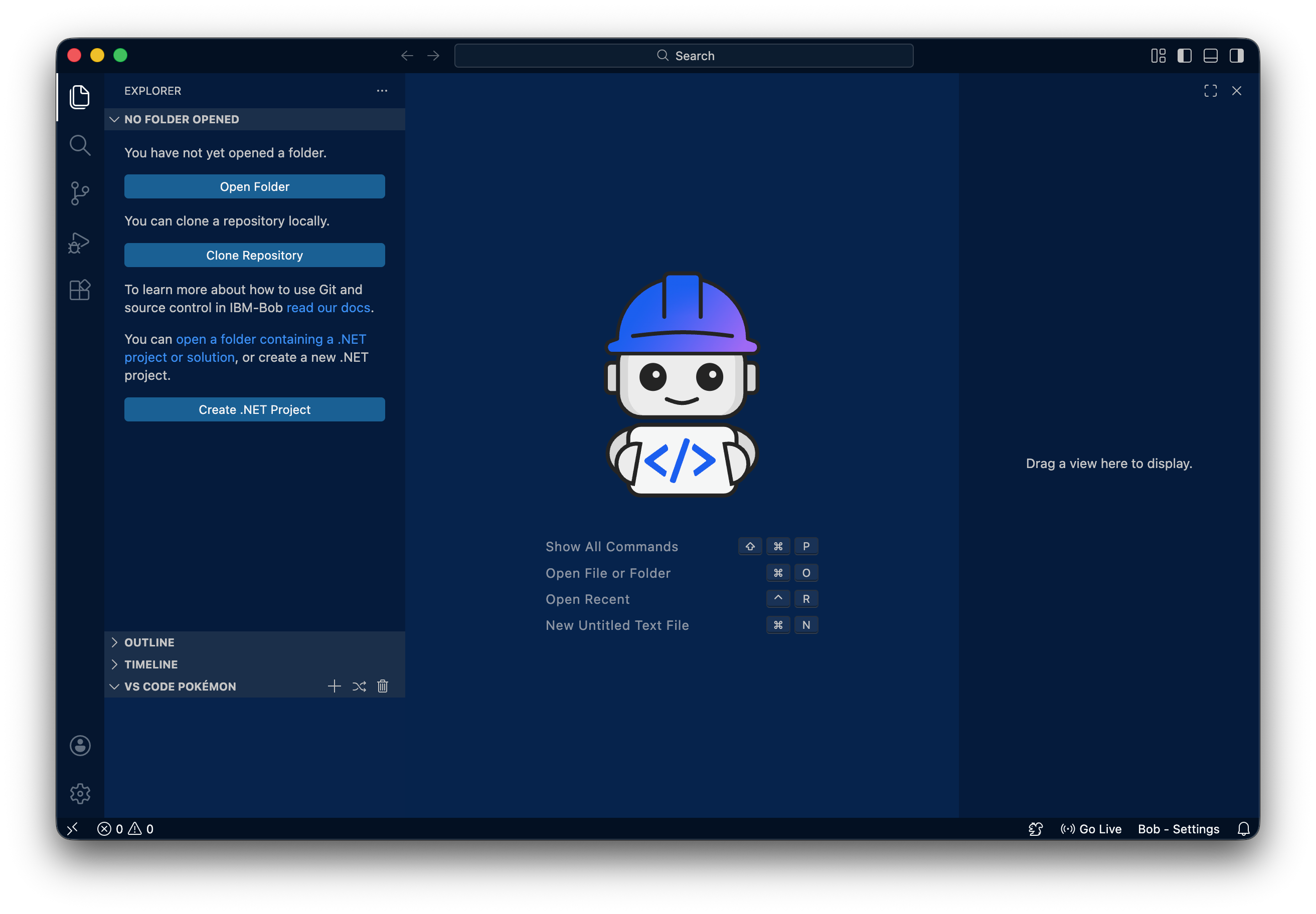 IBM Bob not launching